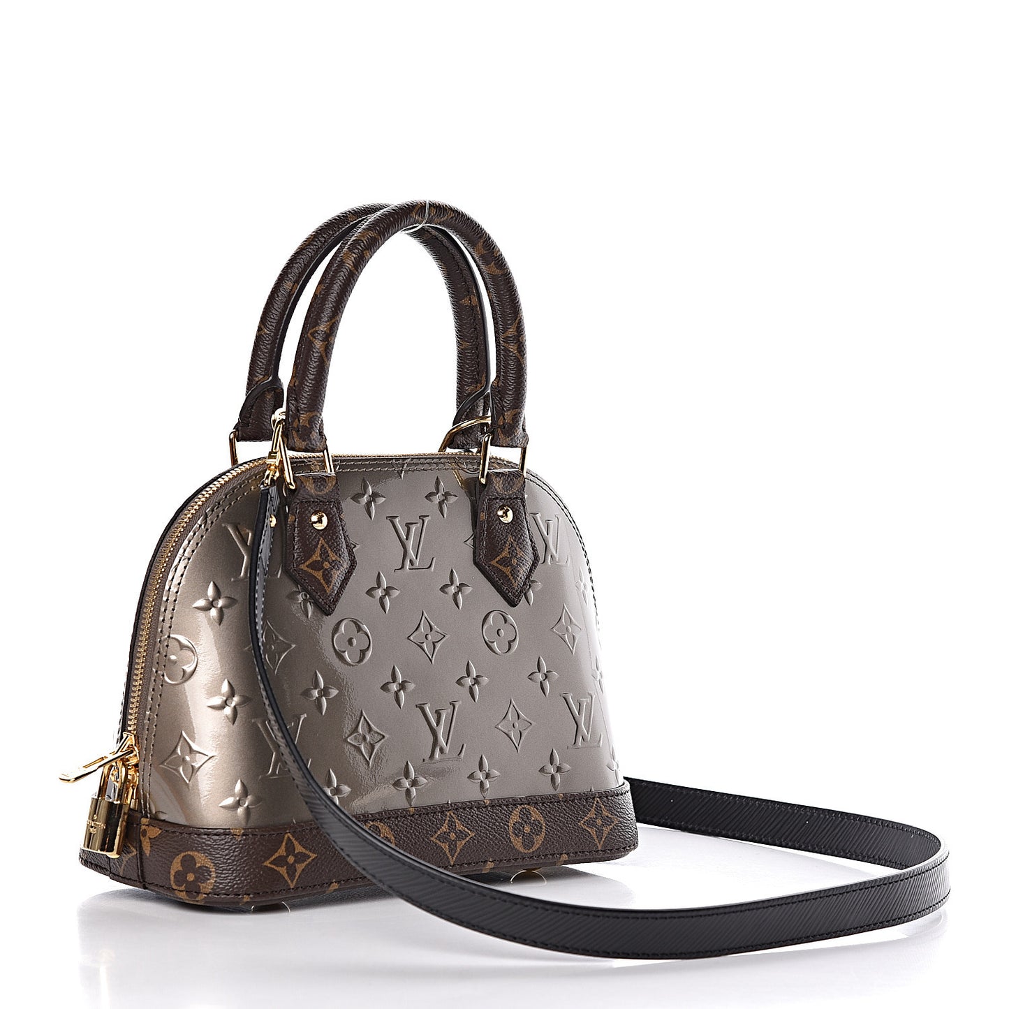 Vernis Epi Monogram Alma BB Champagne Metallise