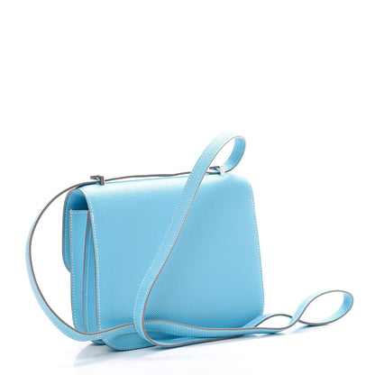 Hermes Epsom Constance 18 Celeste 2 of 11