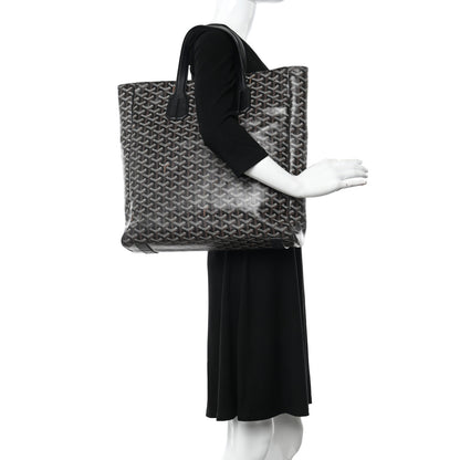 Goyard Goyardine Voltaire III Tote Black 2 of 11