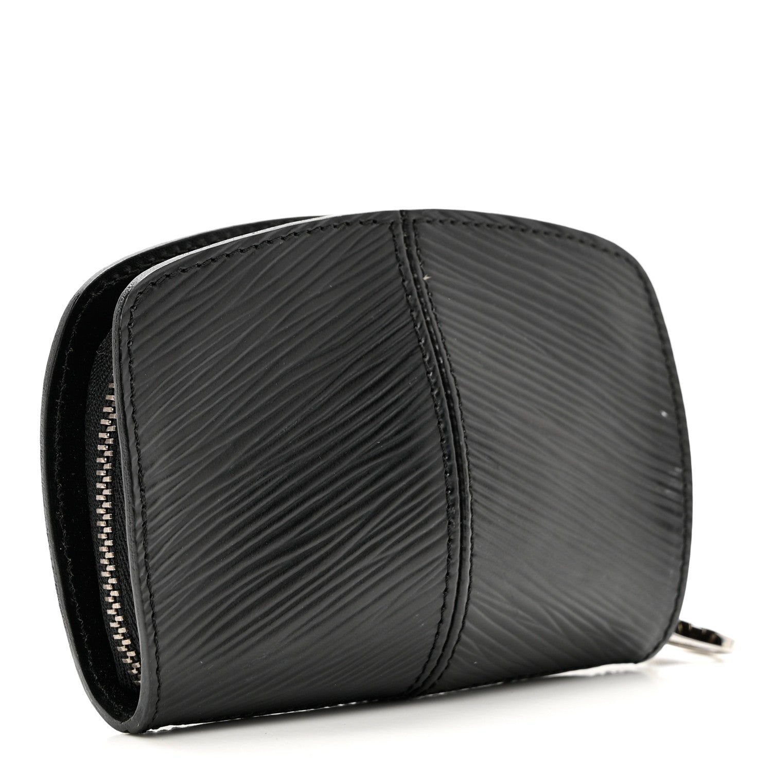 Louis Vuitton Epi Demi Lune Coin Purse Black 3 of 7