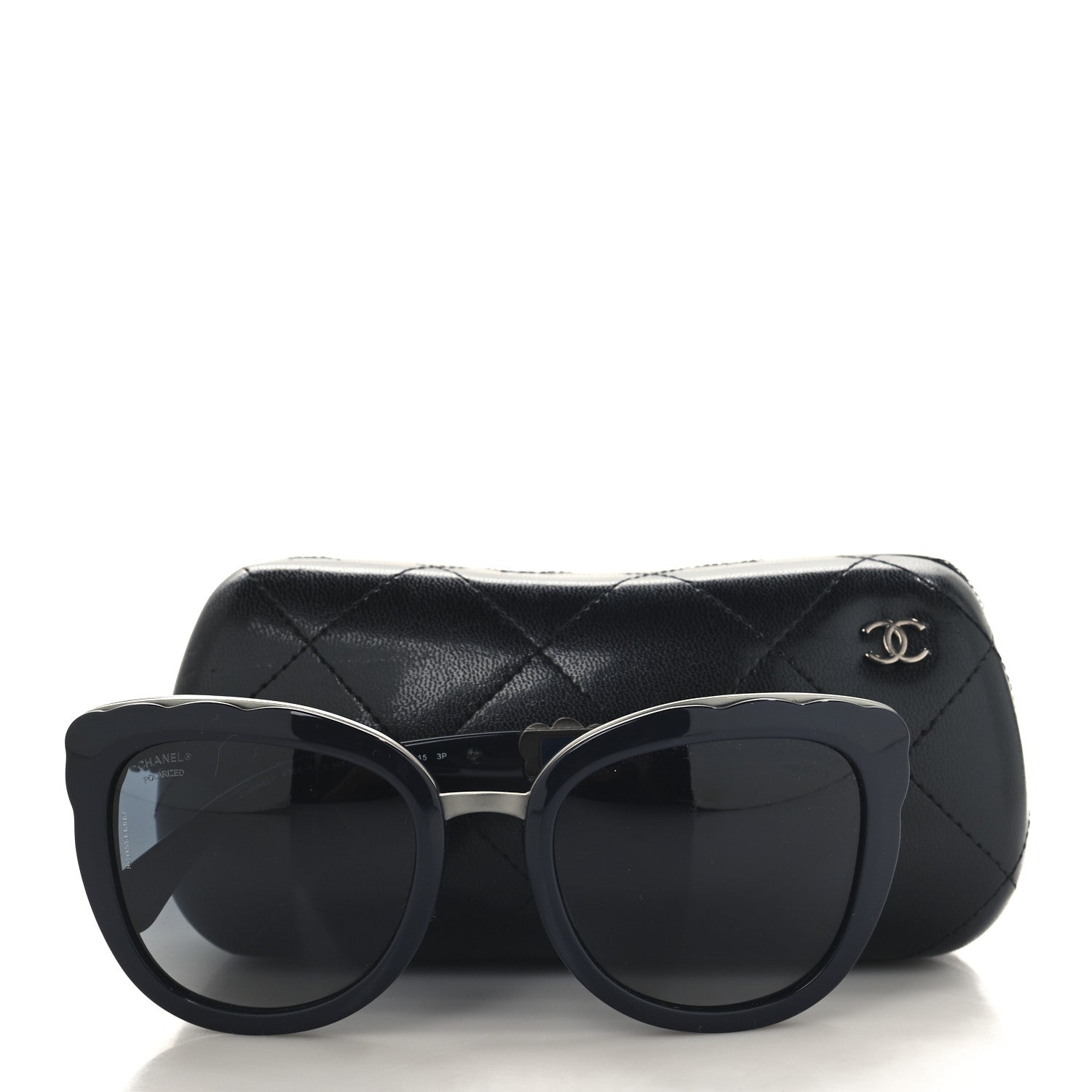 Chanel CC Butterfly Fall Sunglasses 5356 Dark Blue 7 of 7