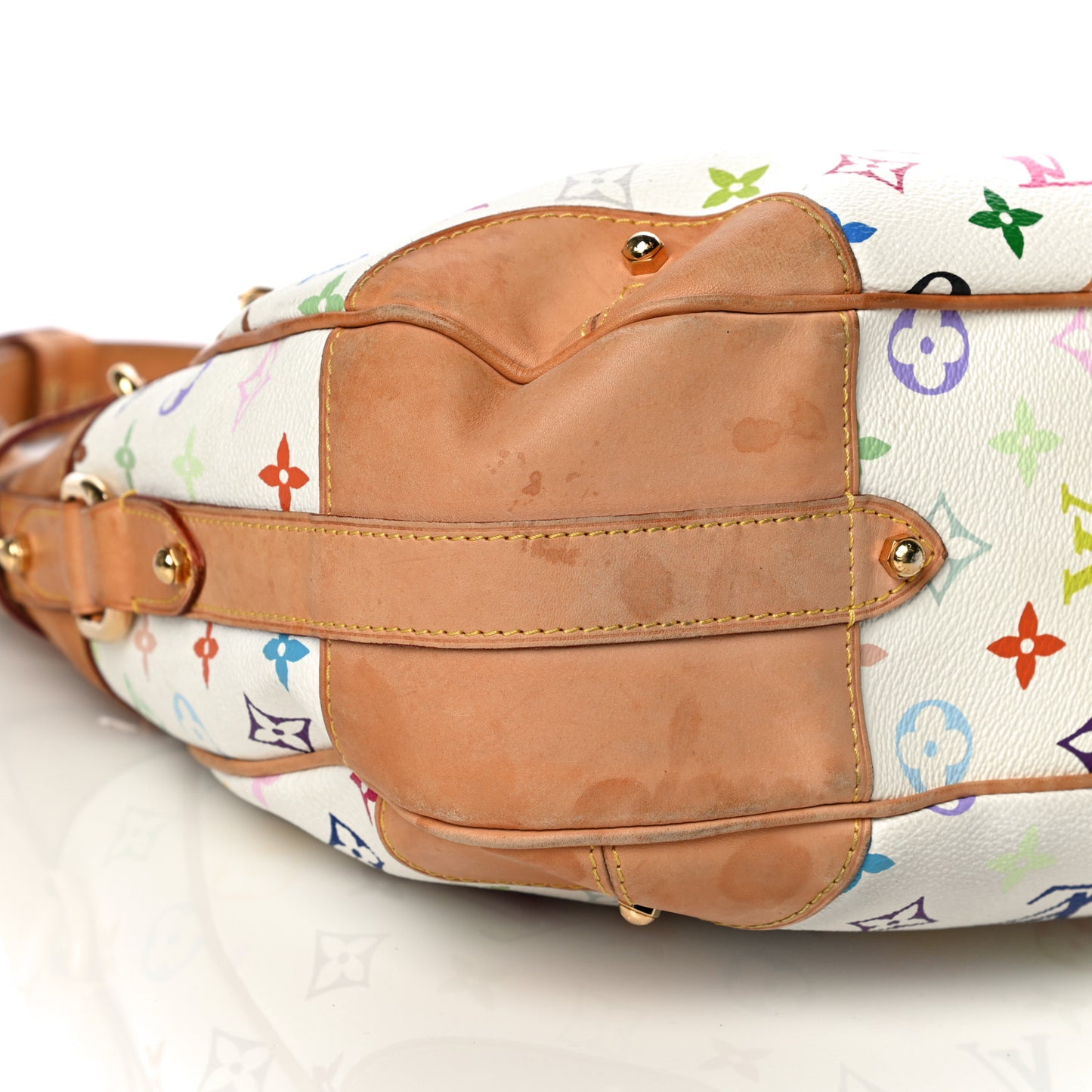 Monogram Multicolor Greta White