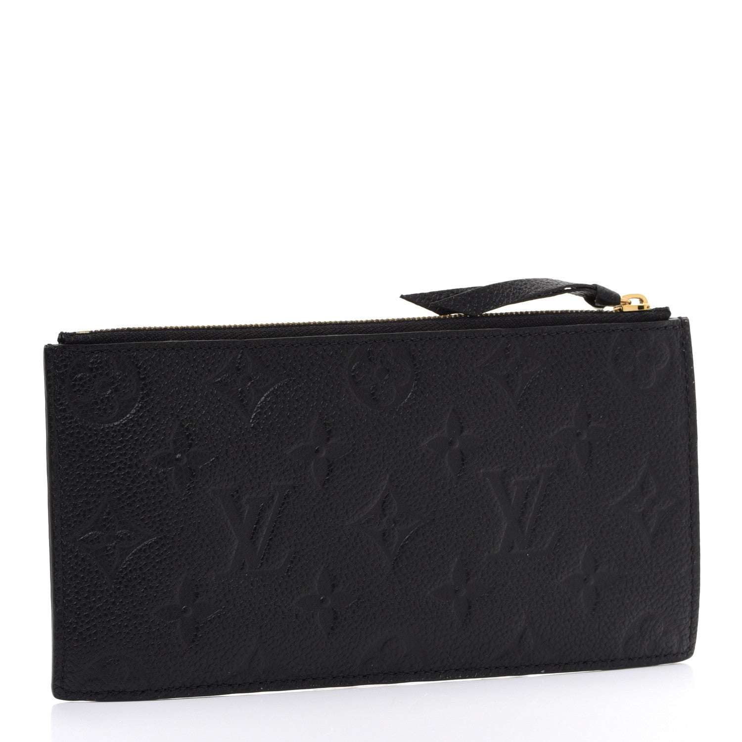 Louis Vuitton Empreinte Felicie Chain Wallet Zippered Insert Black 3 of 6