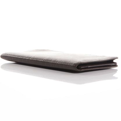 Louis Vuitton Epi Porte-Cartes Credit Yen Wallet Moka 3 of 6