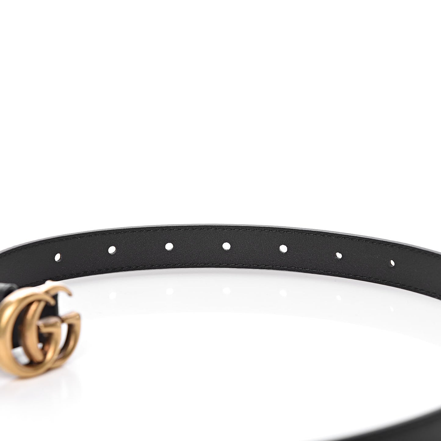 Calfskin Double G 20mm Belt 85 34 Black