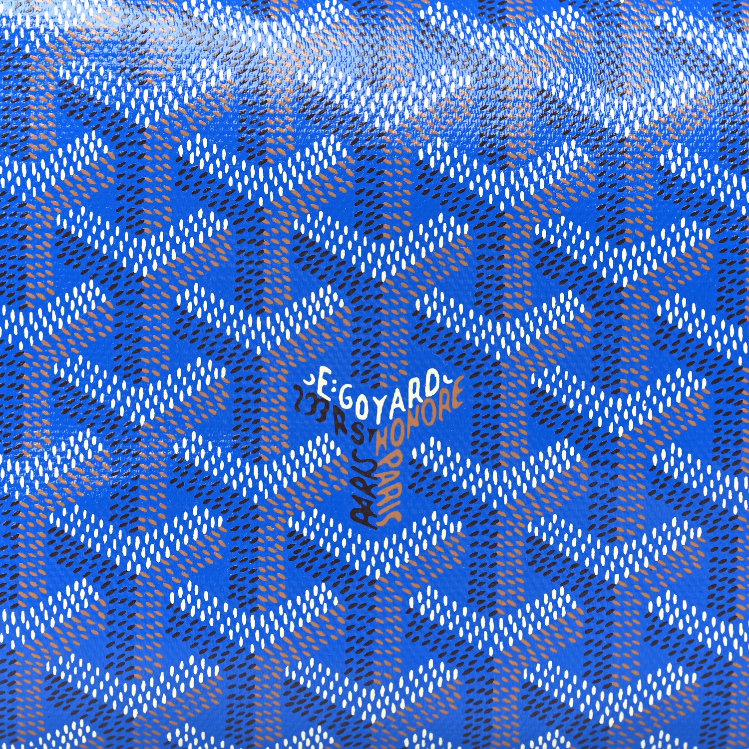 Goyard Goyardine Boeing 25 Trousse de Toilette Blue 6 of 9