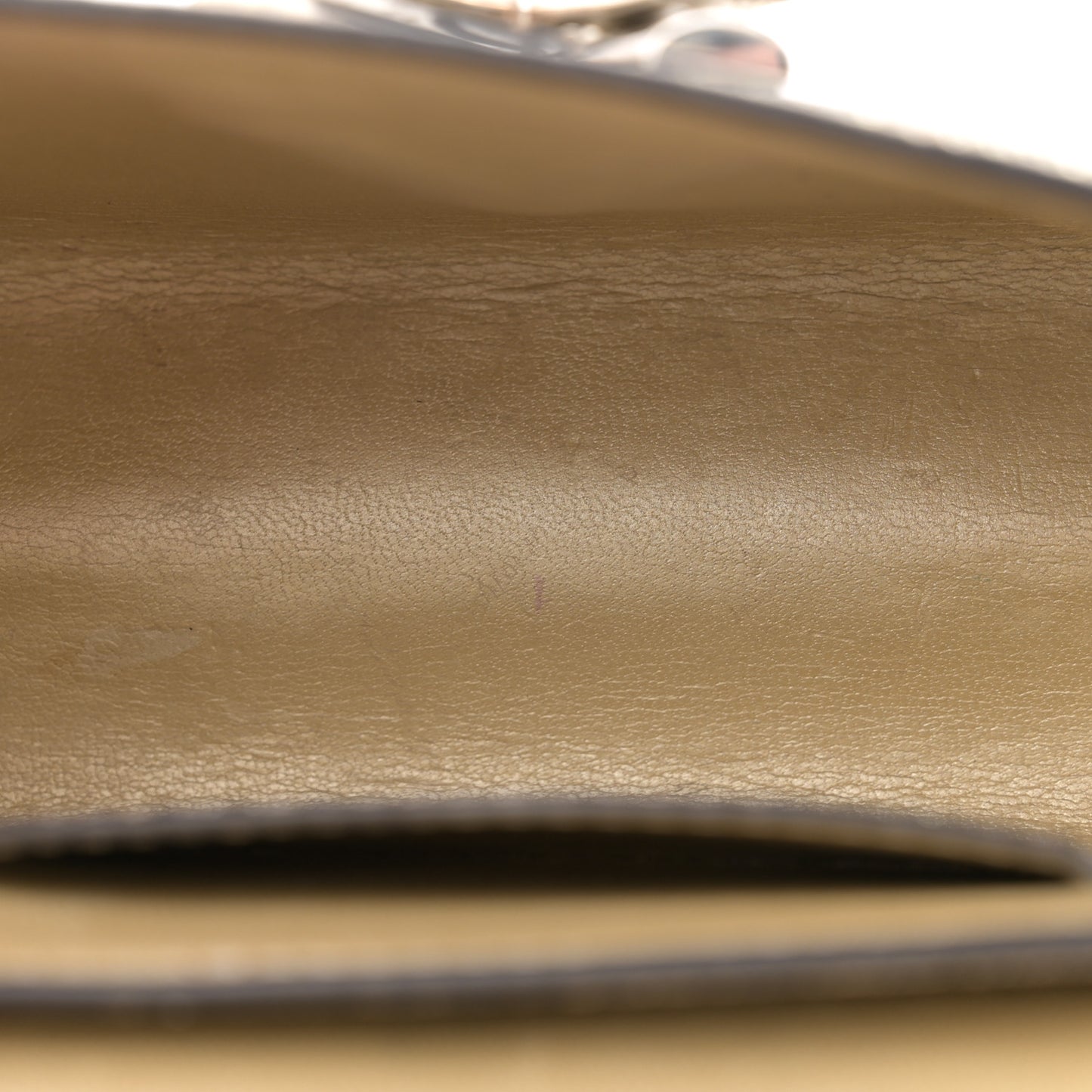 Snakeskin Twist Mini Shoulder Bag Brown