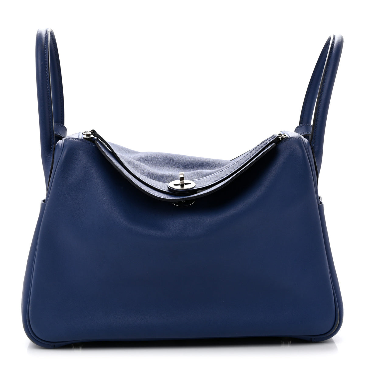 Swift Epsom Lindy 26 Tressage De Cuir Bleu Brighton Capucine Bleu Saphir