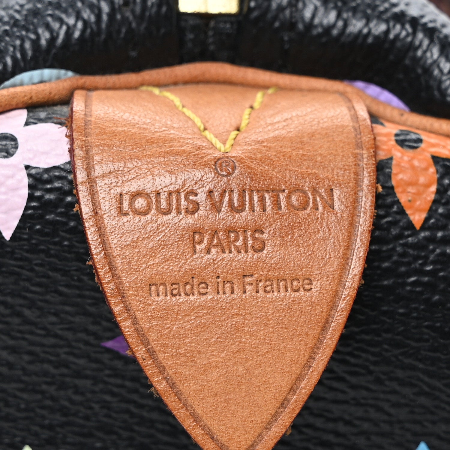 Louis Vuitton Monogram Multicolor Speedy 30 Black 6 of 9
