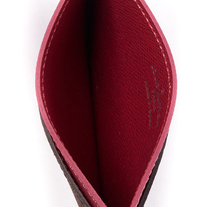 Louis Vuitton Monogram Card Holder Fuchsia 4 of 7
