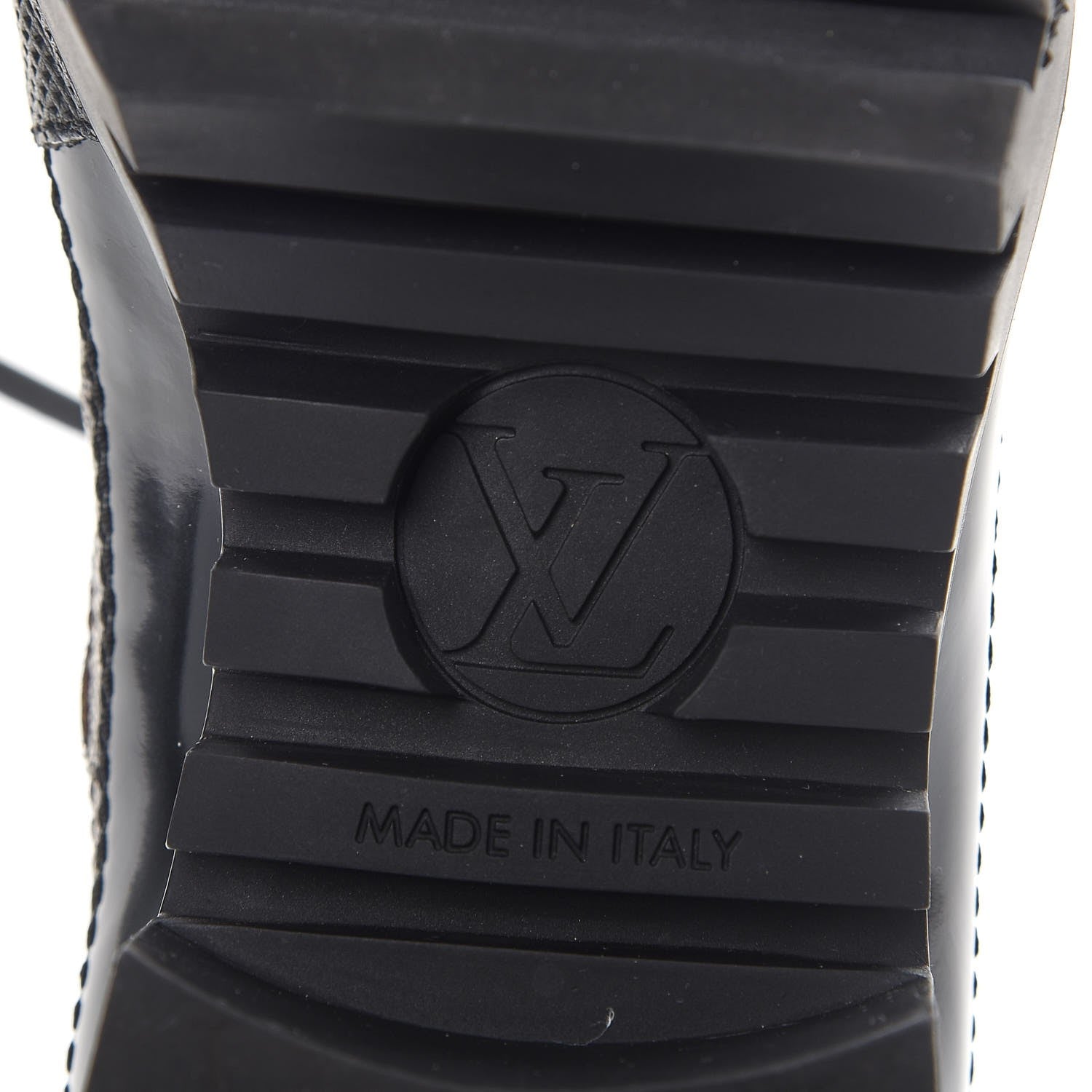 Louis Vuitton Suede Calfskin Monogram World Tour Platform Desert Boots 37.5 Black 6 of 10