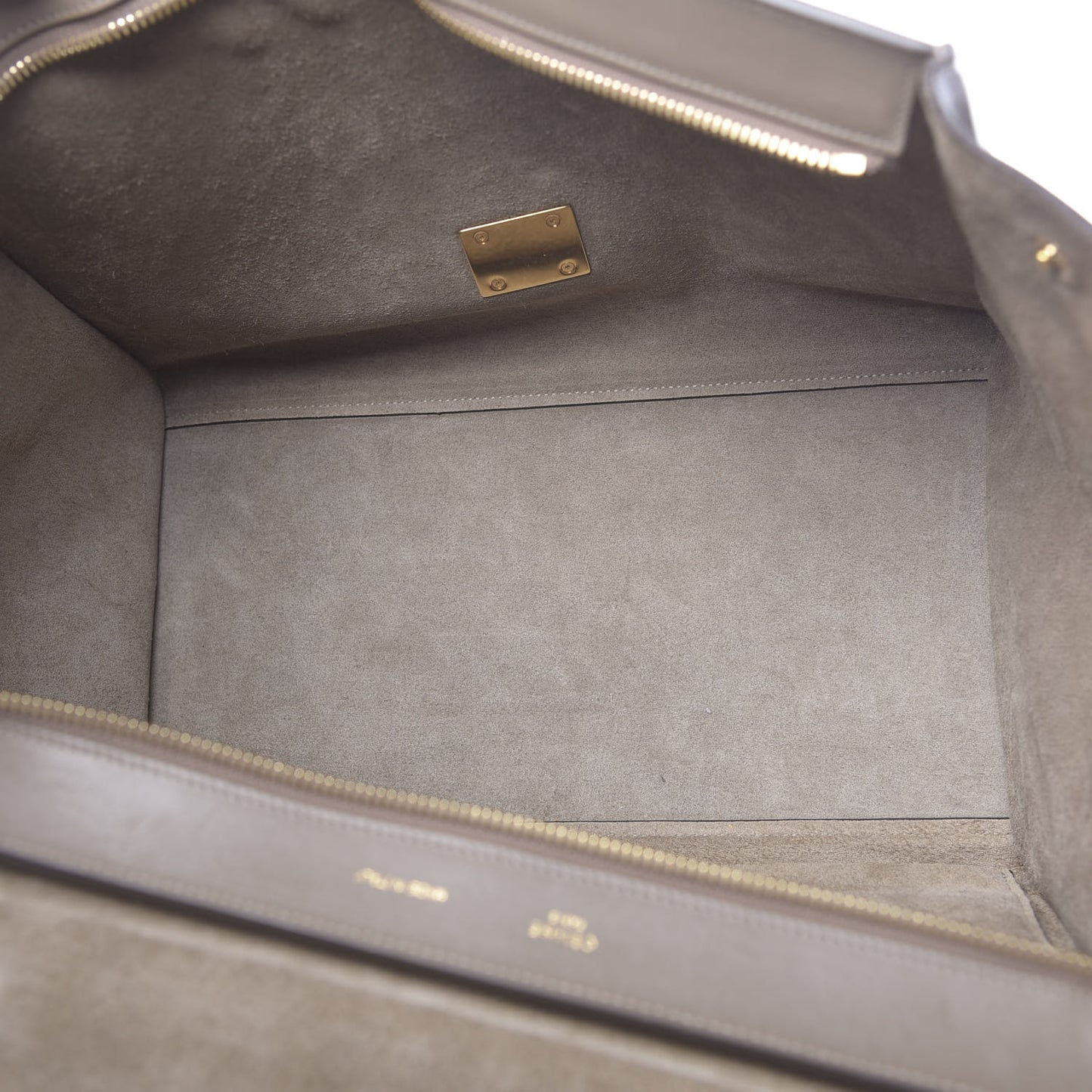 Smooth Calfskin Medium Trapeze Souris