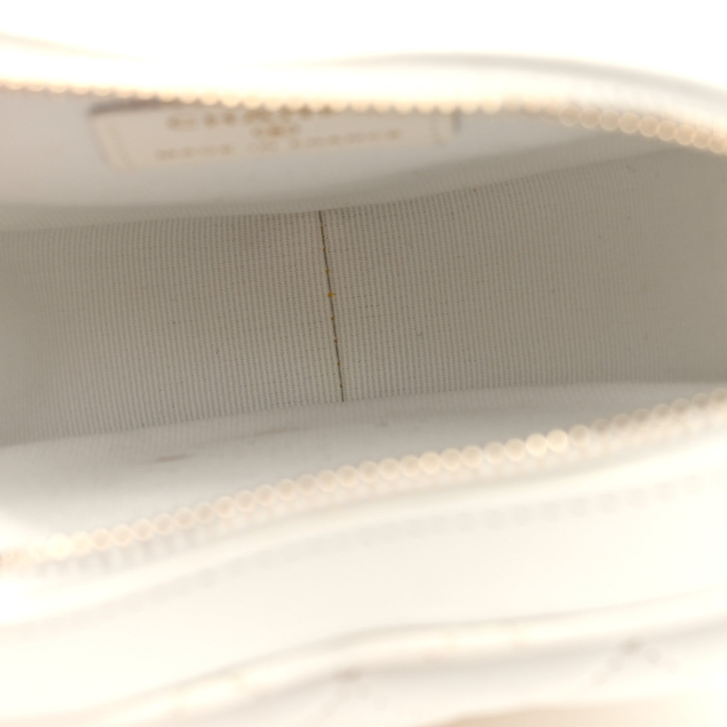Chanel Lambskin Quilted CC In Love Heart Clutch With Chain White 5 of 9