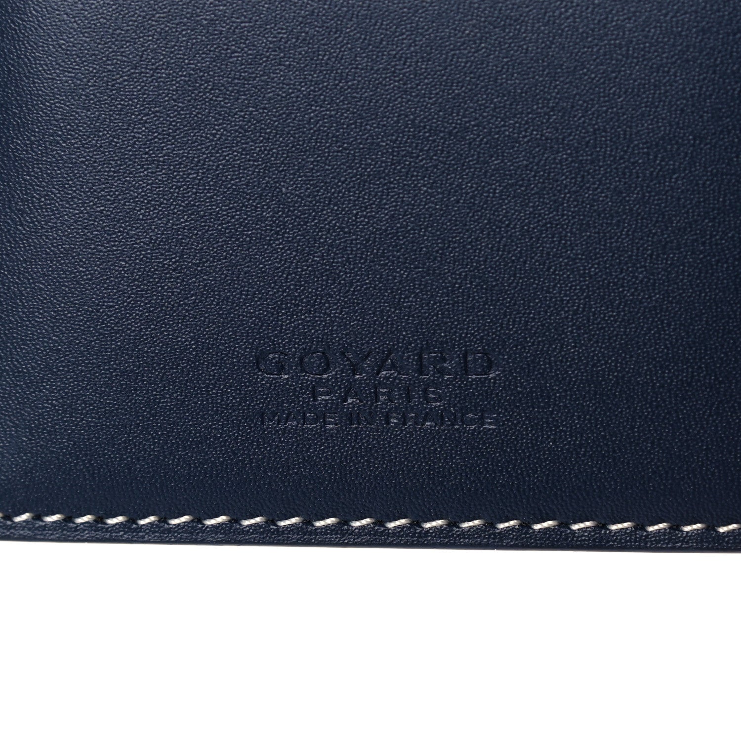 Goyard Goyardine Passport Wallet Navy 6 of 8