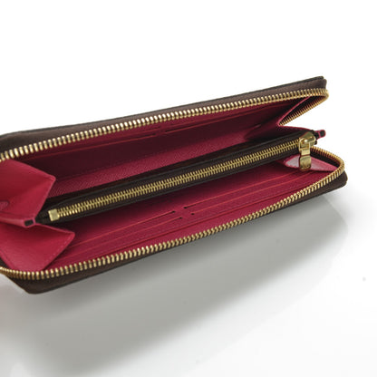 Louis Vuitton Monogram Clemence Wallet Hot Pink 5 of 7