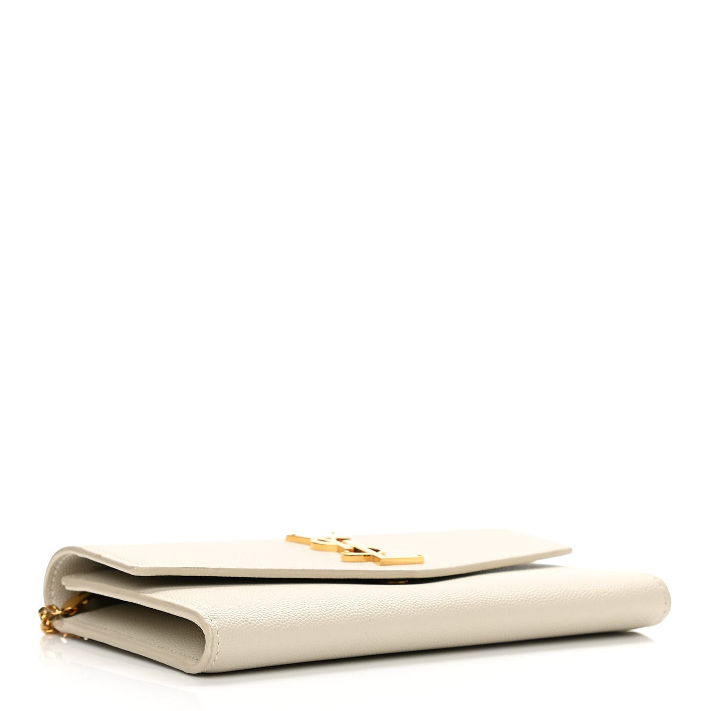 Grain De Poudre Monogram Uptown Chain Wallet Crema Soft
