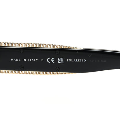 Chanel Acetate Oval Sunglasses 5515-A Black 6 of 8