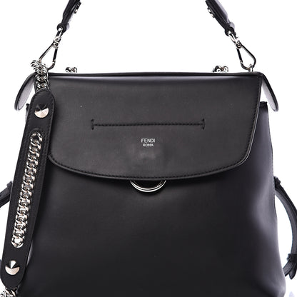 Fendi Vitello Century Opaco Large Back to School Backpack Black 7 of 9