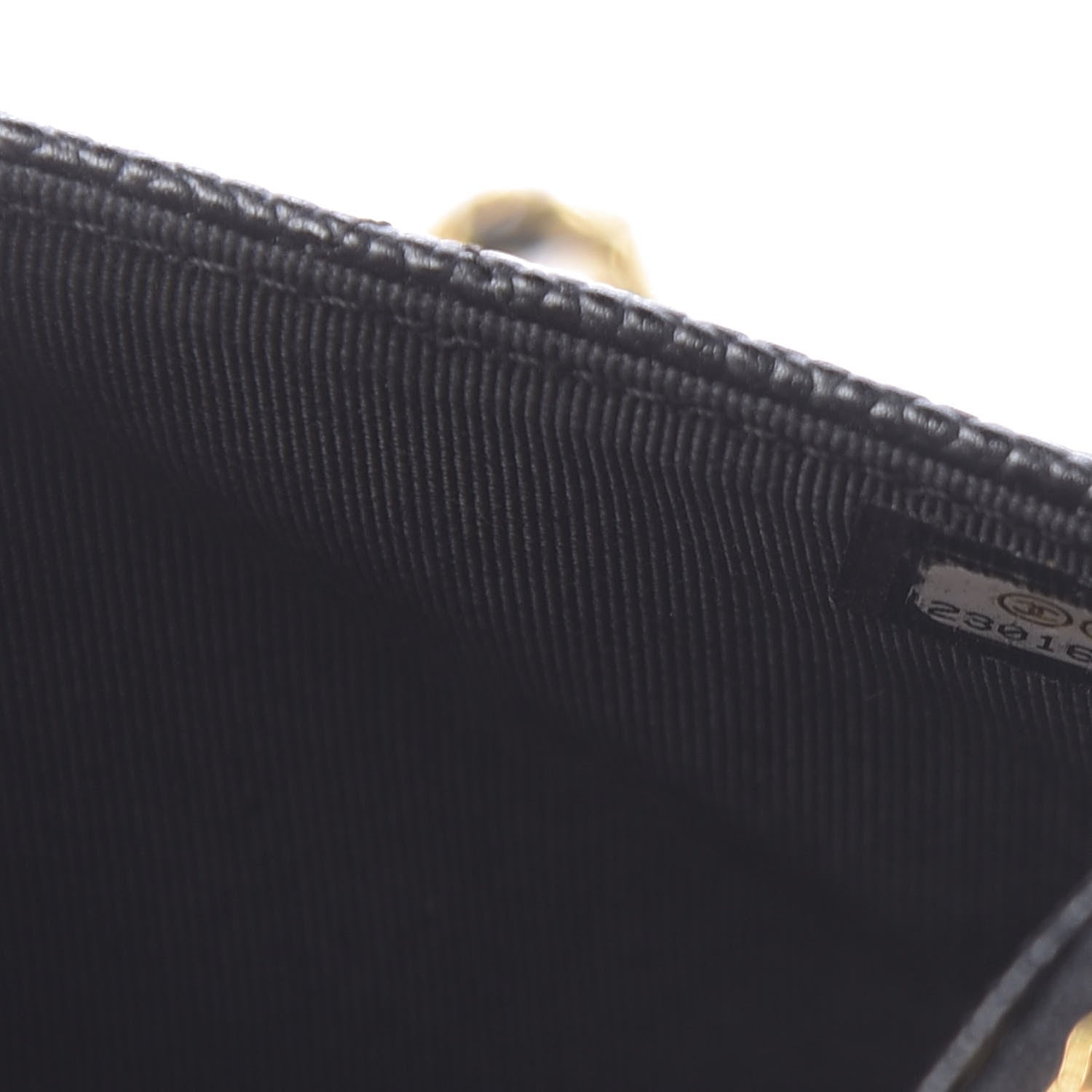 Chanel Caviar Quilted Wallet On Chain WOC Black 8 of 12