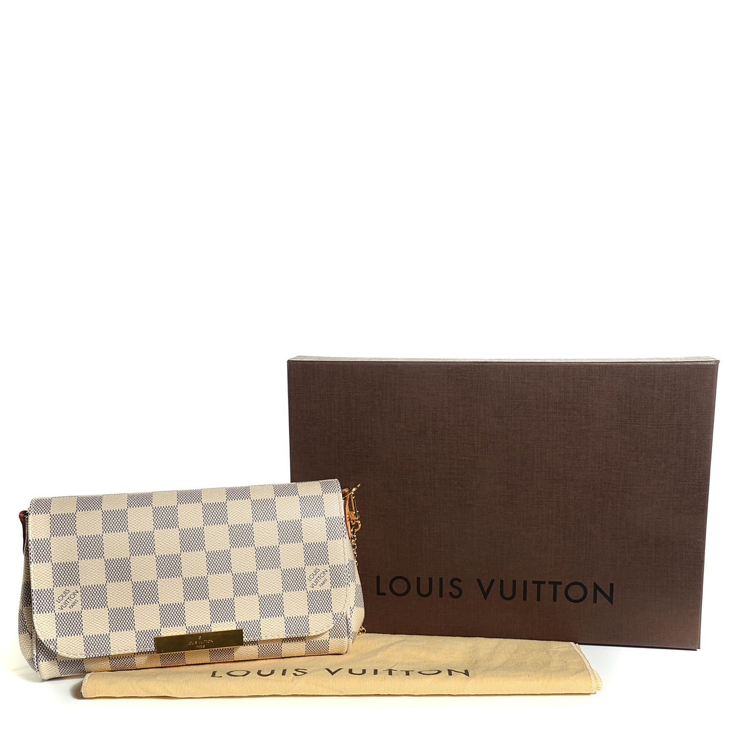 Louis Vuitton Damier Azur Favorite PM 5 of 8