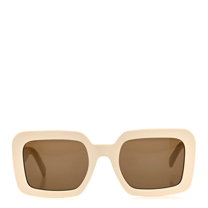 Celine Acetate Triomphe Sunglasses CL40304U Ivory 3 of 7