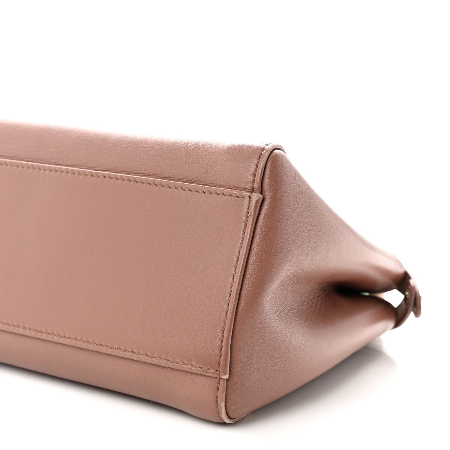 Fendi Nappa Colorblock Mini Peekaboo Iconic Satchel English Rose Plaster Oxigen 10 of 11