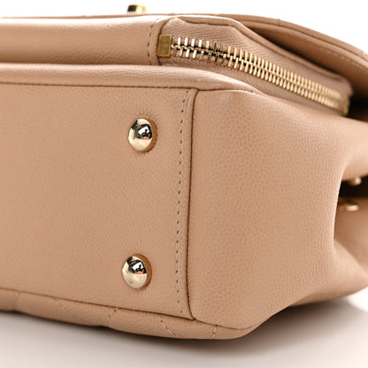 Chanel Caviar Quilted Small Business Affinity Flap Beige 10 of 10