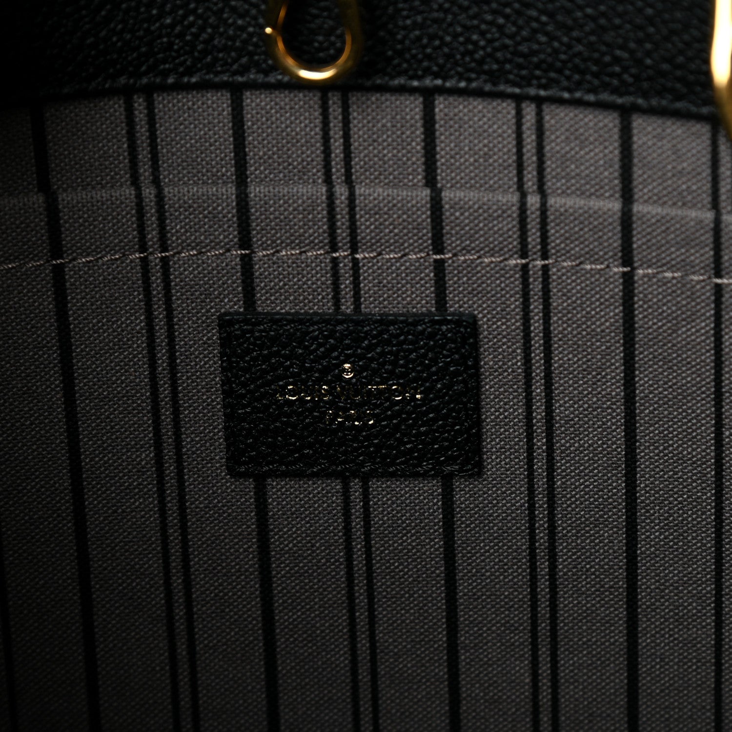 Louis Vuitton Empreinte Montaigne GM Black 7 of 10