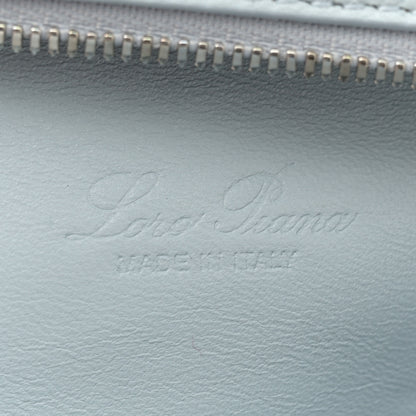 Loro Piana Grained Calfskin L19 Extra Pocket Pouch Minty Breeze 6 of 10