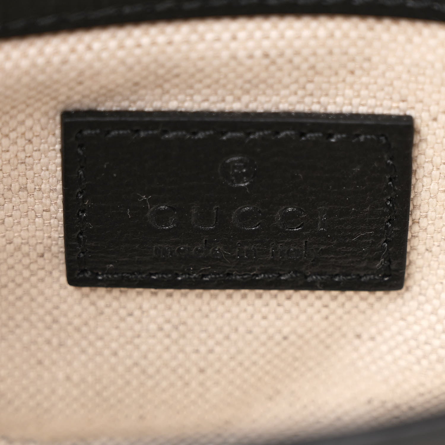 Gucci Azalea Calfskin Crystal Horsebit 1955 Belt Bag Black 6 of 10