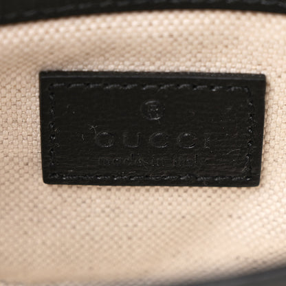 Gucci Azalea Calfskin Crystal Horsebit 1955 Belt Bag Black 6 of 10