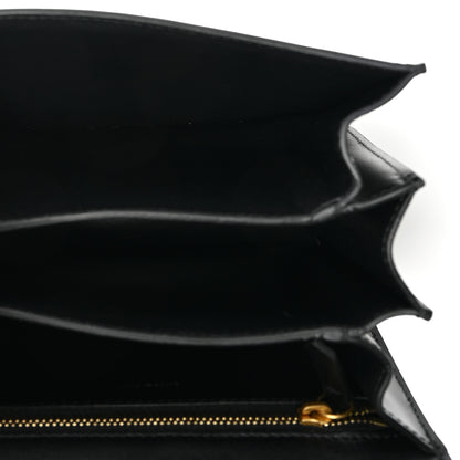 Celine Box Calfskin Teen Classic Box Flap Bag Black 7 of 16
