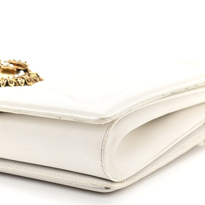 Dolce & Gabbana Calfskin Large Devotion Bag White 12 of 18