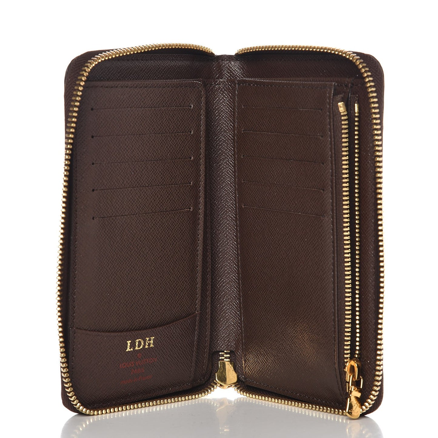 Damier Ebene Zippy Compact Wallet
