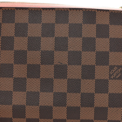 Louis Vuitton Damier Ebene Neo Neverfull MM Rose Ballerine 21 of 26