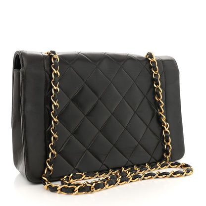 Chanel Lambskin Quilted Medium Single Flap Black 3 of 15