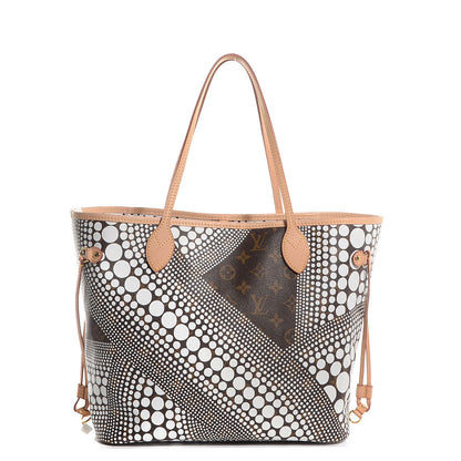 Louis Vuitton Monogram Kusama Waves Neverfull MM White 1 of 7