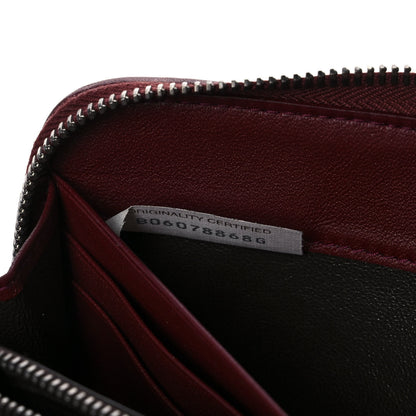 Bottega Veneta Nappa Intrecciato Zip Around Wallet Opera Pink 8 of 12