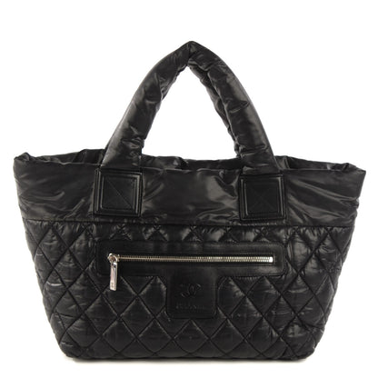 Chanel Nylon Quilted Small Coco Cocoon Tote Black 1 of 7