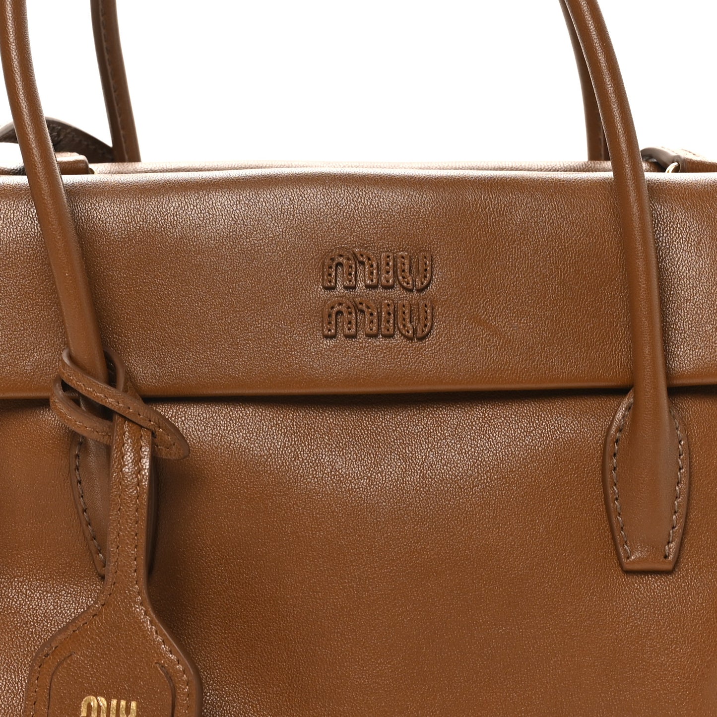 Nappa Solitaire Bag Legno