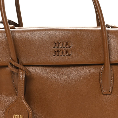 Miu Miu Nappa Solitaire Bag Legno 7 of 9