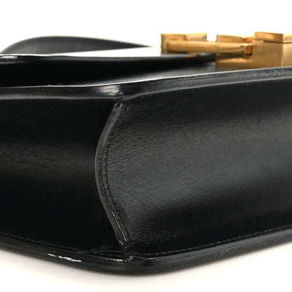 Saint Laurent Smooth Calfskin Carre Satchel Black 7 of 8