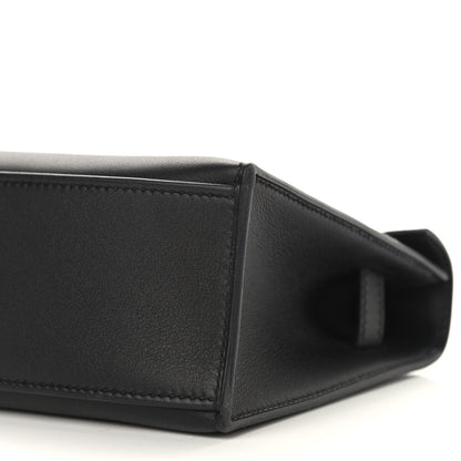 Hermes Swift Kelly Pochette Clutch Black 9 of 9