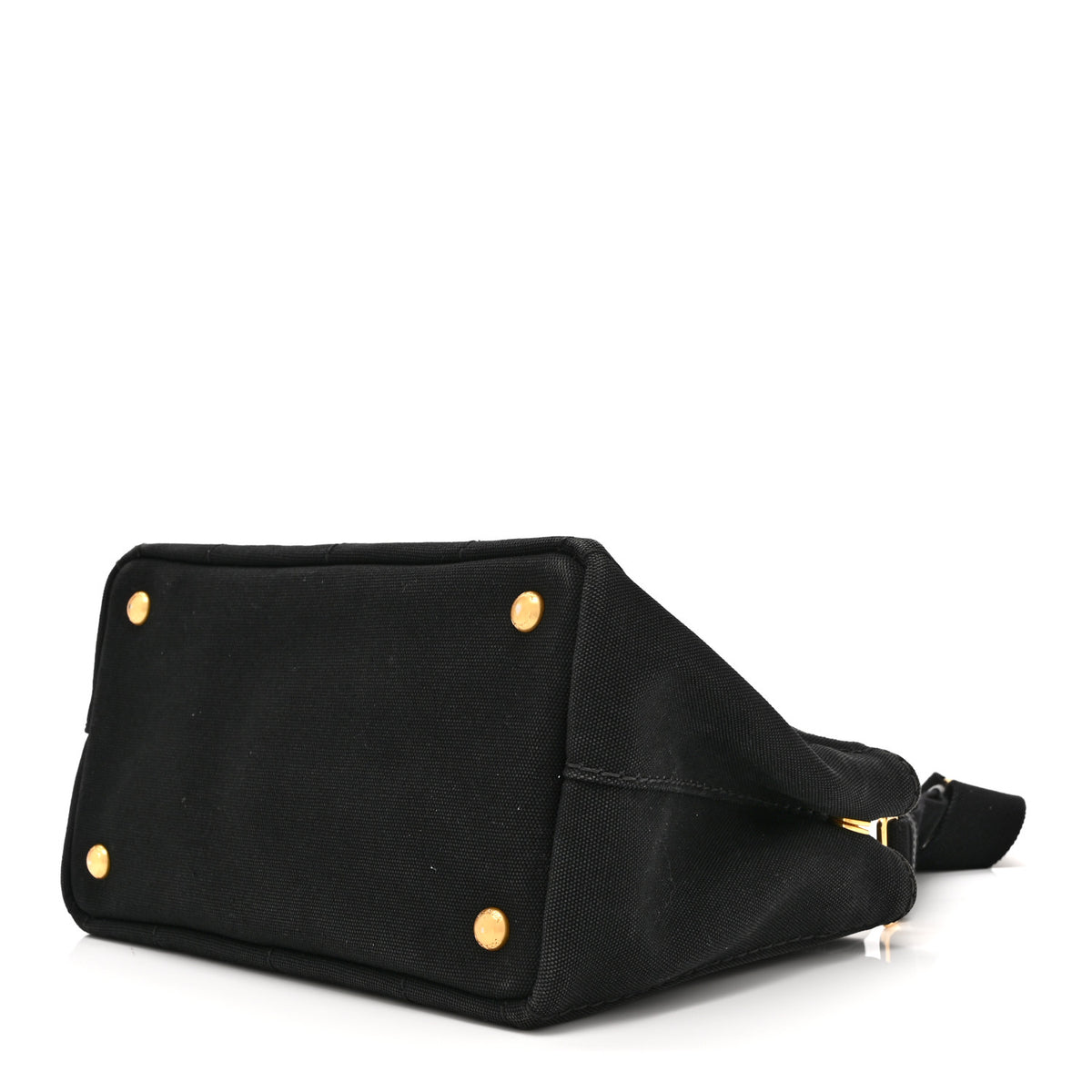 Canapa Small Logo Tote Black