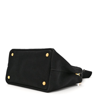 Prada Canapa Small Logo Tote Black 10 of 10