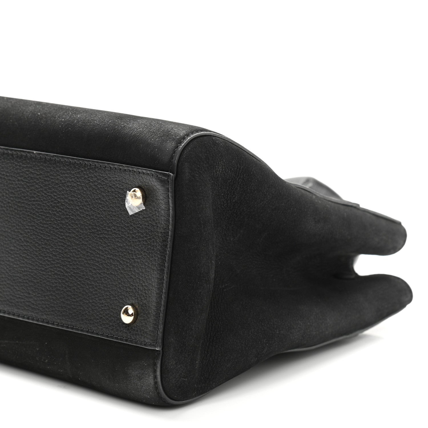 Chanel Grained Calfskin Suede Small Neo Executive Shopper Tote Black 10 of 12