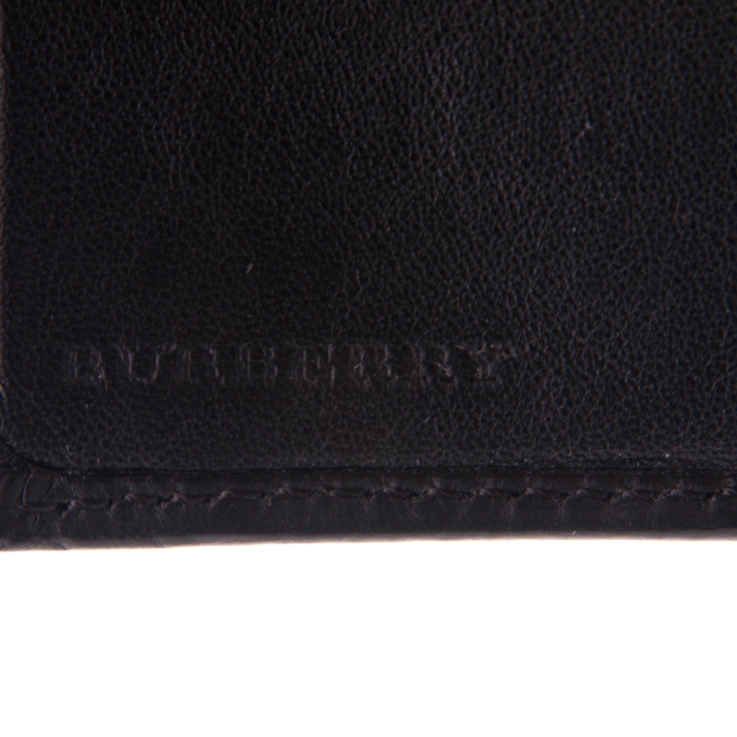 Burberry Horseferry Check Bi-Fold Wallet Black 6 of 8