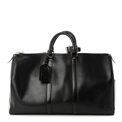 Louis Vuitton Epi Keepall 45 Black 1 of 11