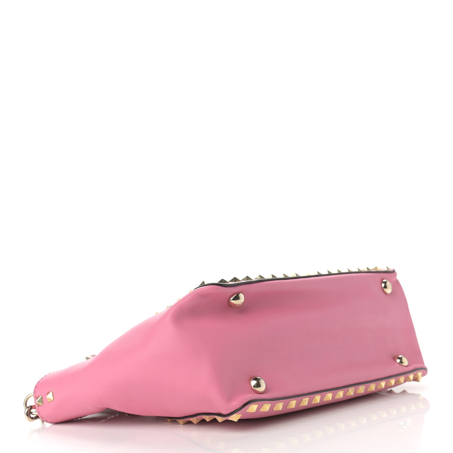 Valentino Garavani Vitello Small Rockstud Tote Ninphea 4 of 10
