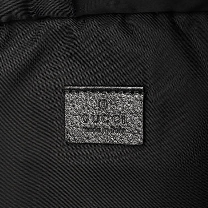Gucci Nylon Retro Patch Convertible Belt Bag Black 6 of 12